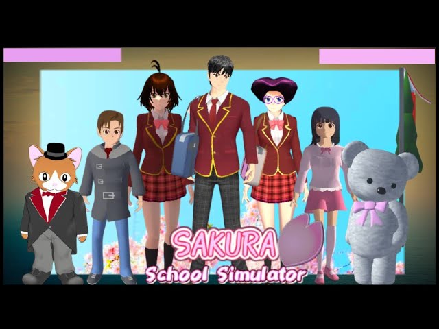 🎤 Nyanyian/Lagu Nama-Nama Karakter Sakura School Simulator | Parody class=