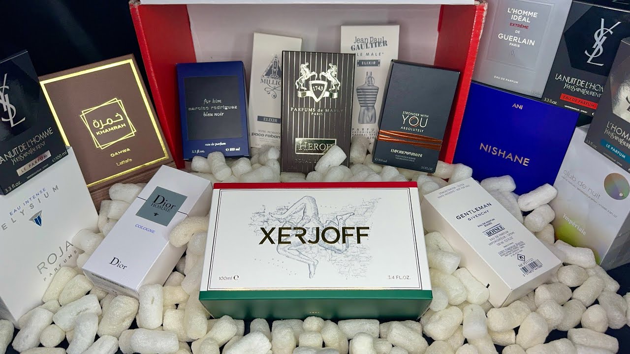 ASMR HUGE Black Friday Fragrance Haul (soft spoken, unboxing sounds)