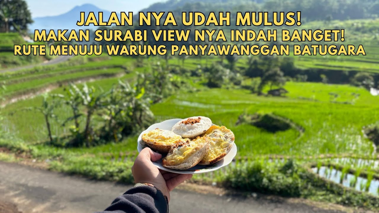 MULUS DAN INDAH JALAN MENUJU WARUNG PANYAWANGAN SURABI BATUGARA | MORI WISATA SUMEDANG