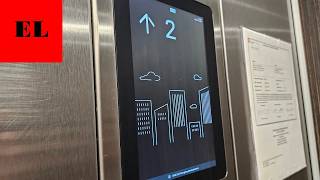 Newer Kone MonoSpace DX 300 MRL Traction Elevator - Jason Aldean's Kitchen & Bar (Gatlinburg, TN)