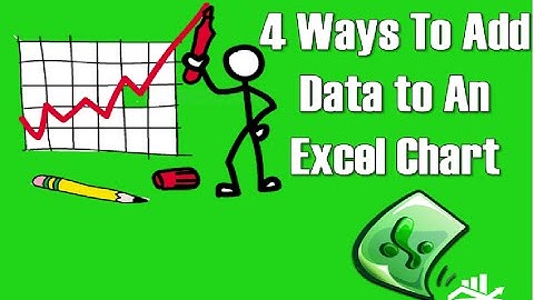 Excel Charting Tip 4 Ways To Add Data To An Excel Chart