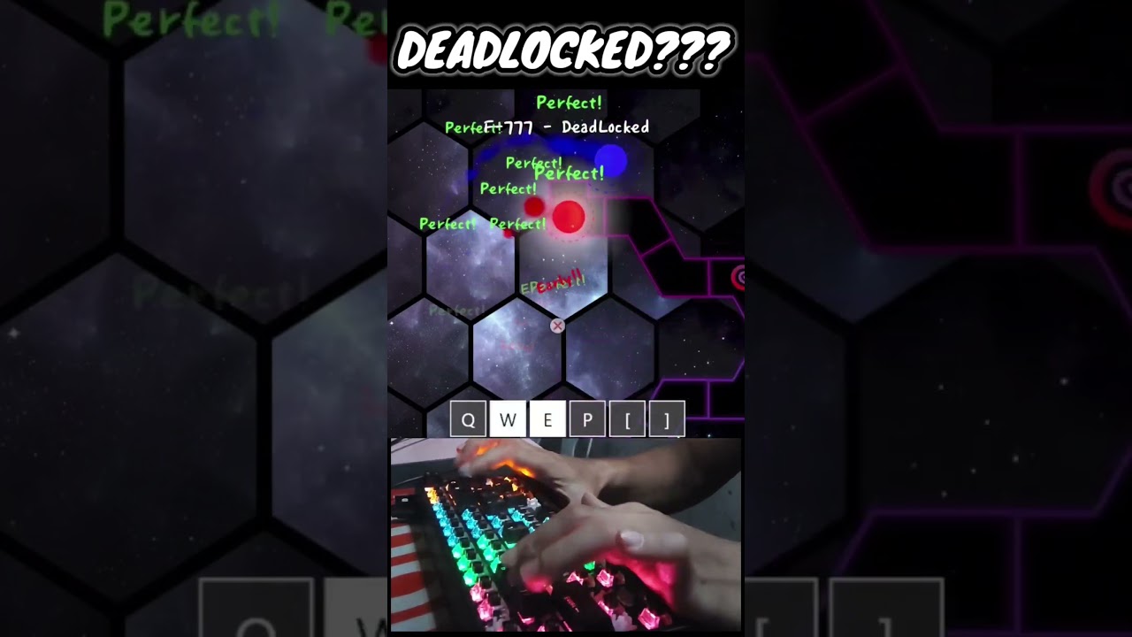 Deadlocked #rhythmgame #adofai #geometrydash #shortvideos