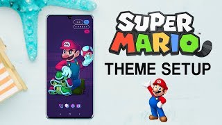 Super Mario Theme Setup for Android | Nova Launcher Setup screenshot 1