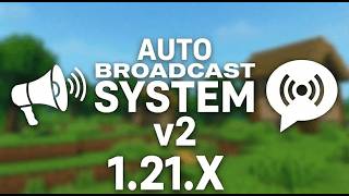 MAutoBroadcastV2 | Hochmodernes Broadcast System | 1.21.x - 26.1.x | Minecraft Plugin Vorstellung