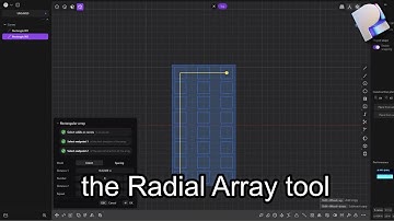 How to use the RADIAL ARRAY tool in PLASTICITY