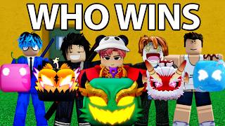 5 YouTubers Race for the RAREST Blox Fruits