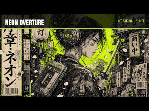 序章・ネオン (Joshou Neon / Prologue Neon) | Japanese Lo-Fi EDM · Cyber-Edo 🌸🤖 Beats to Study & Chill