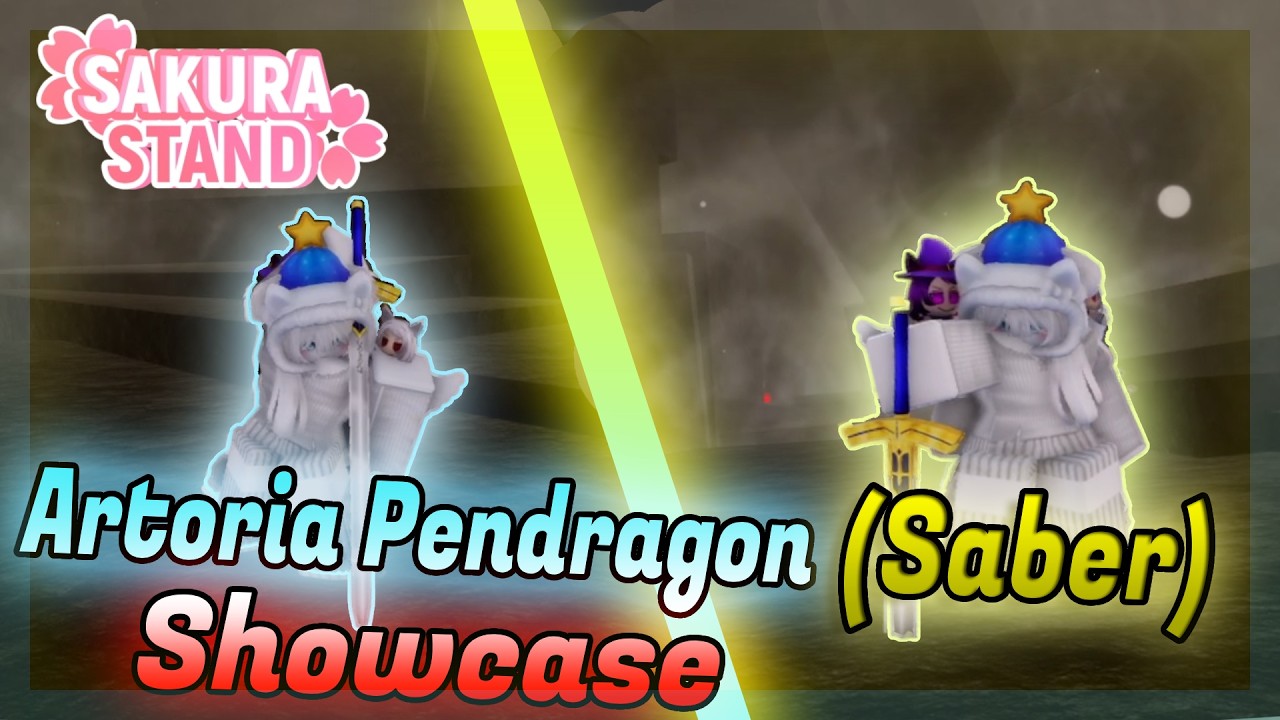 Sakura Stand Artoria Pendragon (Saber) Full Showcase