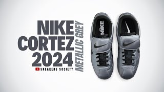 METALLIC GREY 2024 Nike Cortez | DETAILED LOOK + PRICE