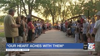 Vigil is held as search for missing brothers becomes death investigation