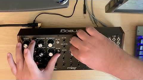 Moog DFAM First Jam