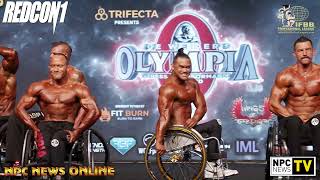 2022 IFBB Pro League Wheelchair Olympia Full Comparisons &amp; Finals 4K Video