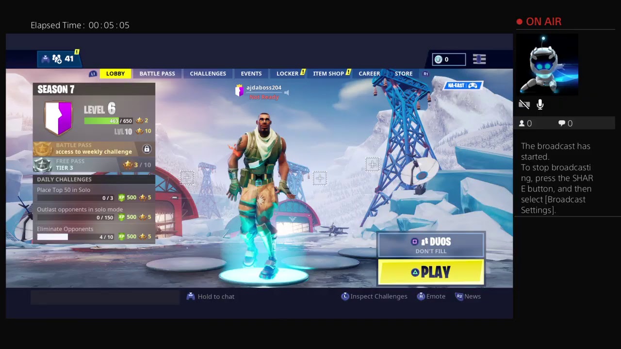 ajdaboss204's Live PS4 Broadcast