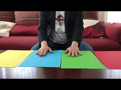 Ecos Rítmicos: Ani Kuni con folios de colores