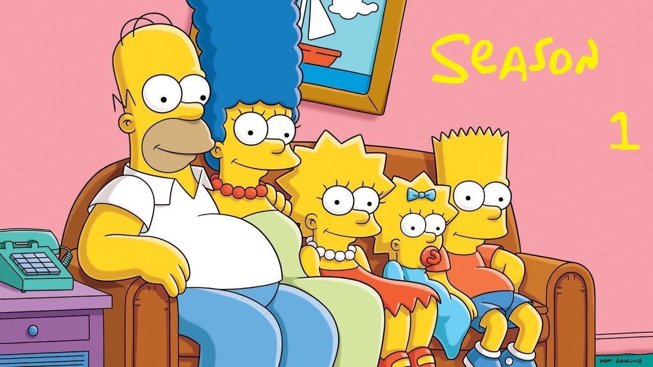 Les Simpson Saison 1 Episode 1 All couch gags - Each Episode - Simpsons [Season 1] - YouTube