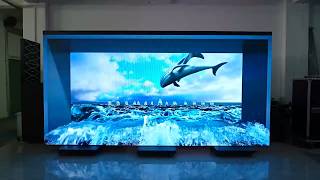 🔥 COB 3-Fold LED Display | Flexible Visuals, Powerful Impact