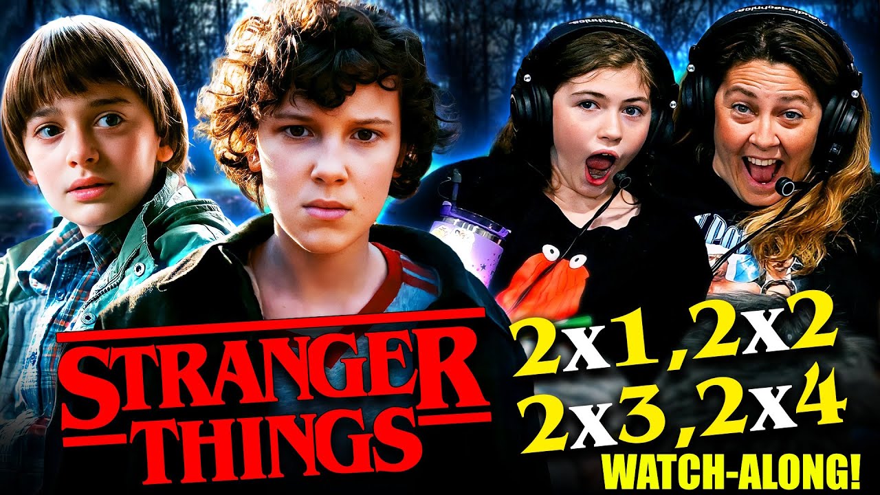 STRANGER THINGS SEASON 2 EPISODES 1, 2, 3 & 4 FULL UNEDITED WATCH-ALONG REACTION! [Member Exclusive]