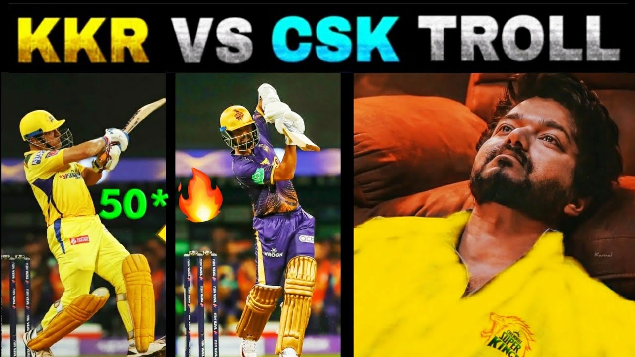 CSK vs KKR TROLL | IPL 2022 | 26th MARCH 2022 | mk memez