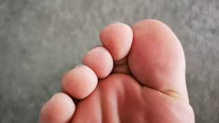 Sweaty Soft Sole Close Up