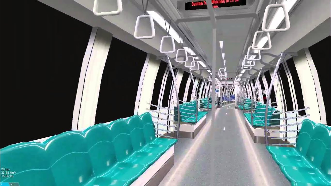 Openbve CCL From Dhoby Ghaut To Stadium with C830