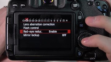 How To Reduce Red Eyes On Canon 70D Camera
