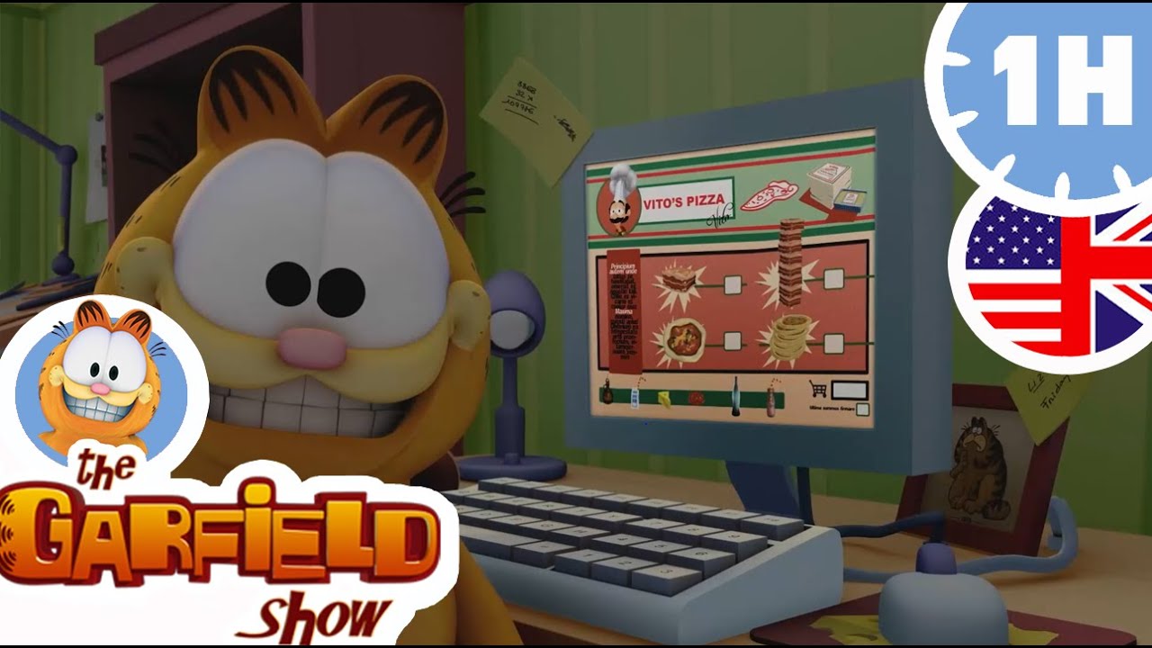  Party at Garfields house Jon went on a Trip    The Garfield Show