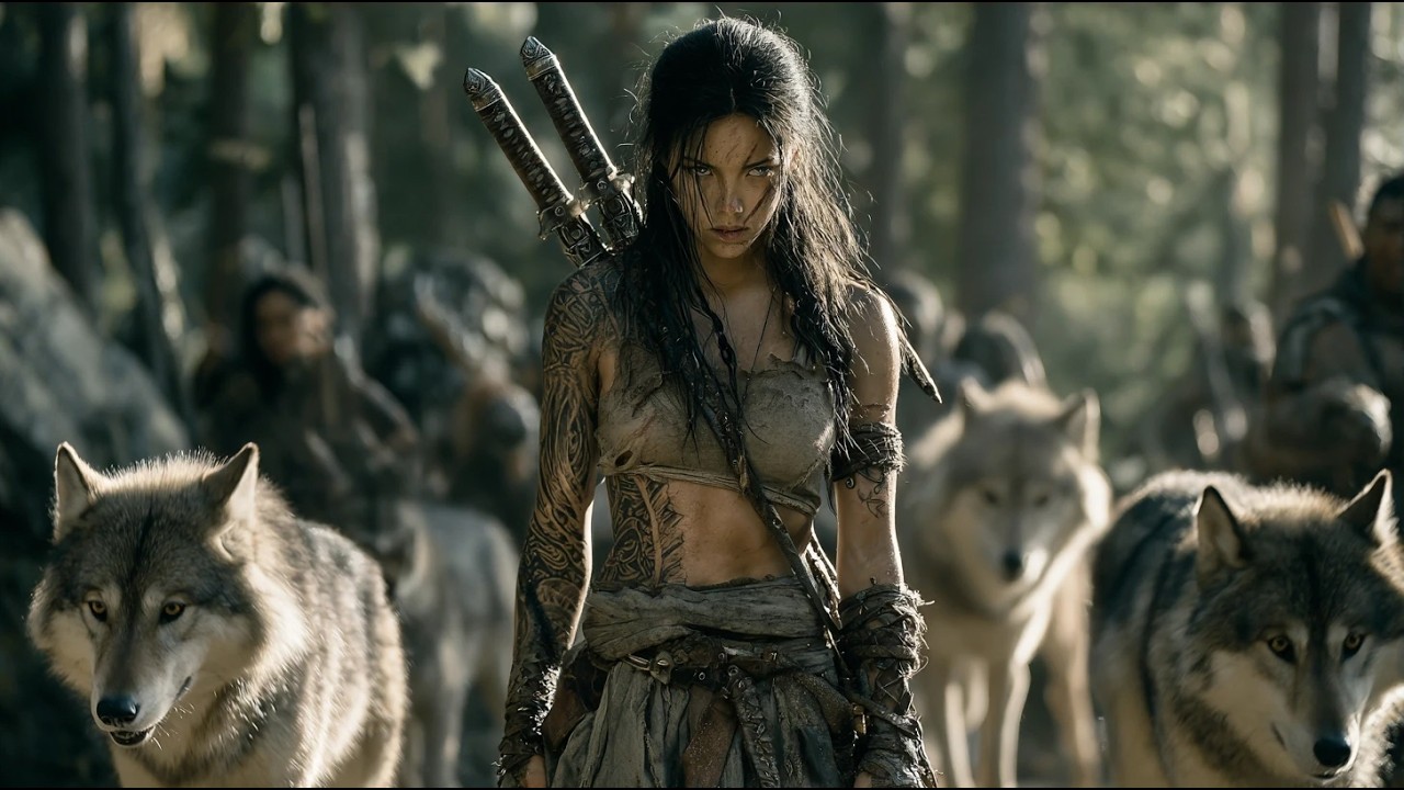 Incredible Skill! Girl Defeats Wolf King With Slingshot, Grows Into A Fearsome Female Assassin