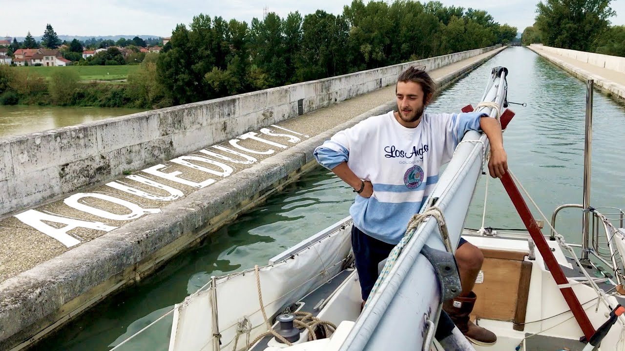 ⁣Aqueducts On the Canal de Garonne!/Marcellus to Moissac in a 28ft Sailboat -  The Argonauts (Ep. 21)