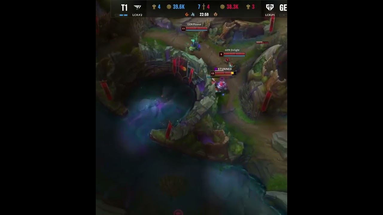 T1 gets Baron and Peanut's life, they're in control!