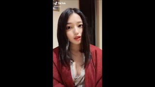 Tiktok　チラ　谷間　浴衣を直すしぐさが可愛い
