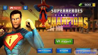 Superheroes Fight of Champions Android Gameplay Full HD By Integer Games screenshot 4