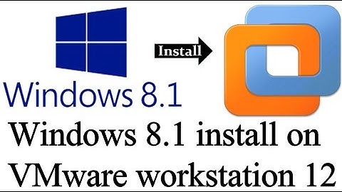 How to install Windows 8 1 in VMware Workstation