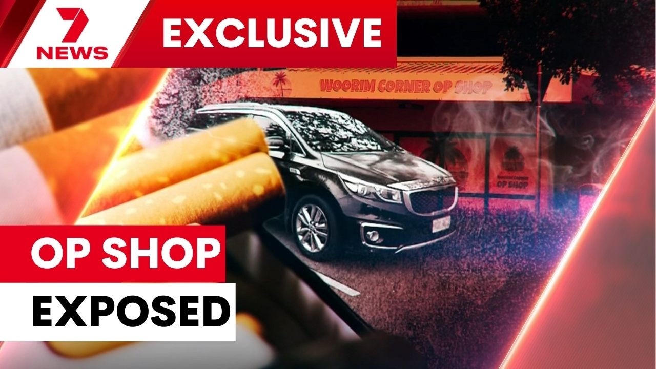 Exposing the dodgy Queensland op shop selling vapes | 7NEWS