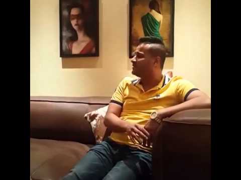 وليد الجيلاني في منزل الملحن زيد الجيلاني