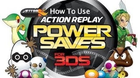How to use Action Replay Power Saves for 3DS