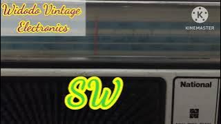 Radio National Jadul R-4358 Vintage Sensitif Mantap.
