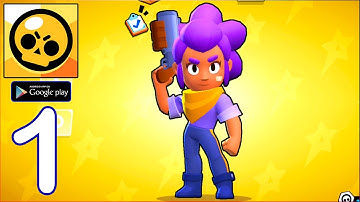 Brawl Stars - Android Gameplay Walkthrough Part 1 - Shelly Gem Grab