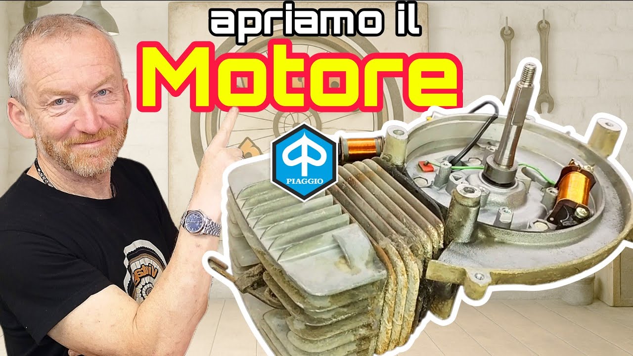 Restauro Piaggio SI Ep.7 - Revisione Motore Piaggio SI, Ciao : test compressione e smontaggio
