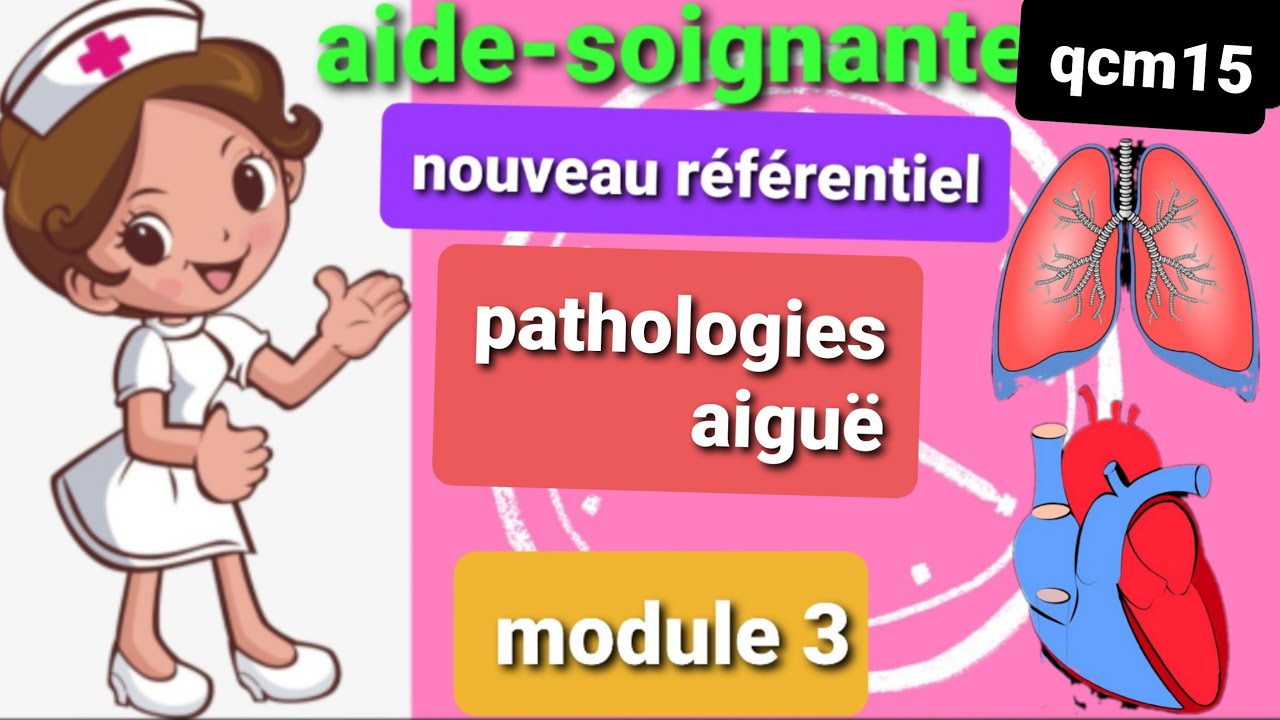 Module Presentation M5 Aide Soignante Page De Garde RÉVISION module 3 AIDE-SOIGNANTE || NOUVEAU référentiel Aide-soignante