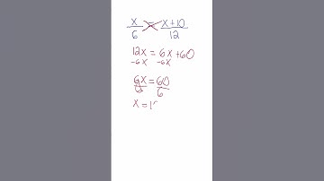 Cross Multiplying Is The Key To Solving Rational Equations Quickly