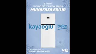 BEKO 978557 EB Dondurucu Üstte AeroFlow® No Frost Buzdolabı