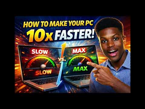 Make Your PC 10X FASTER in 1 Minute (No Software Needed!)