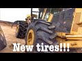 Tigercat 630E- Brand new Primex tires and rims