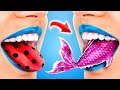 HOW TO BECOME MIRACULOUS LADYBUG🐞 From Nerd to Superhero⚡️ Extreme Makeovers &amp; Crafts by 123 GO!