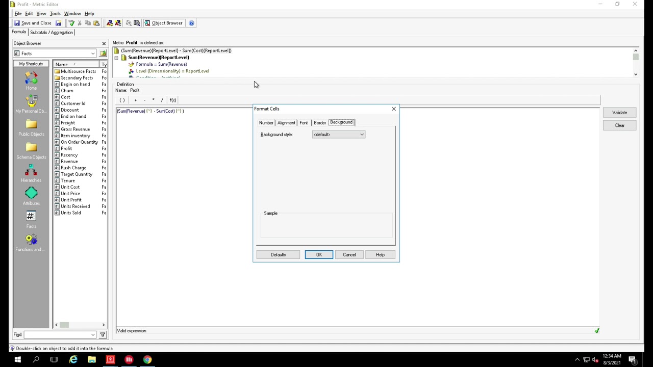 MicroStrategy en menos de 5' con Luli - Métricas desde Developer