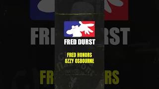 Fred Dursts Emotional Tribute To Ozzy Was Pure Respect