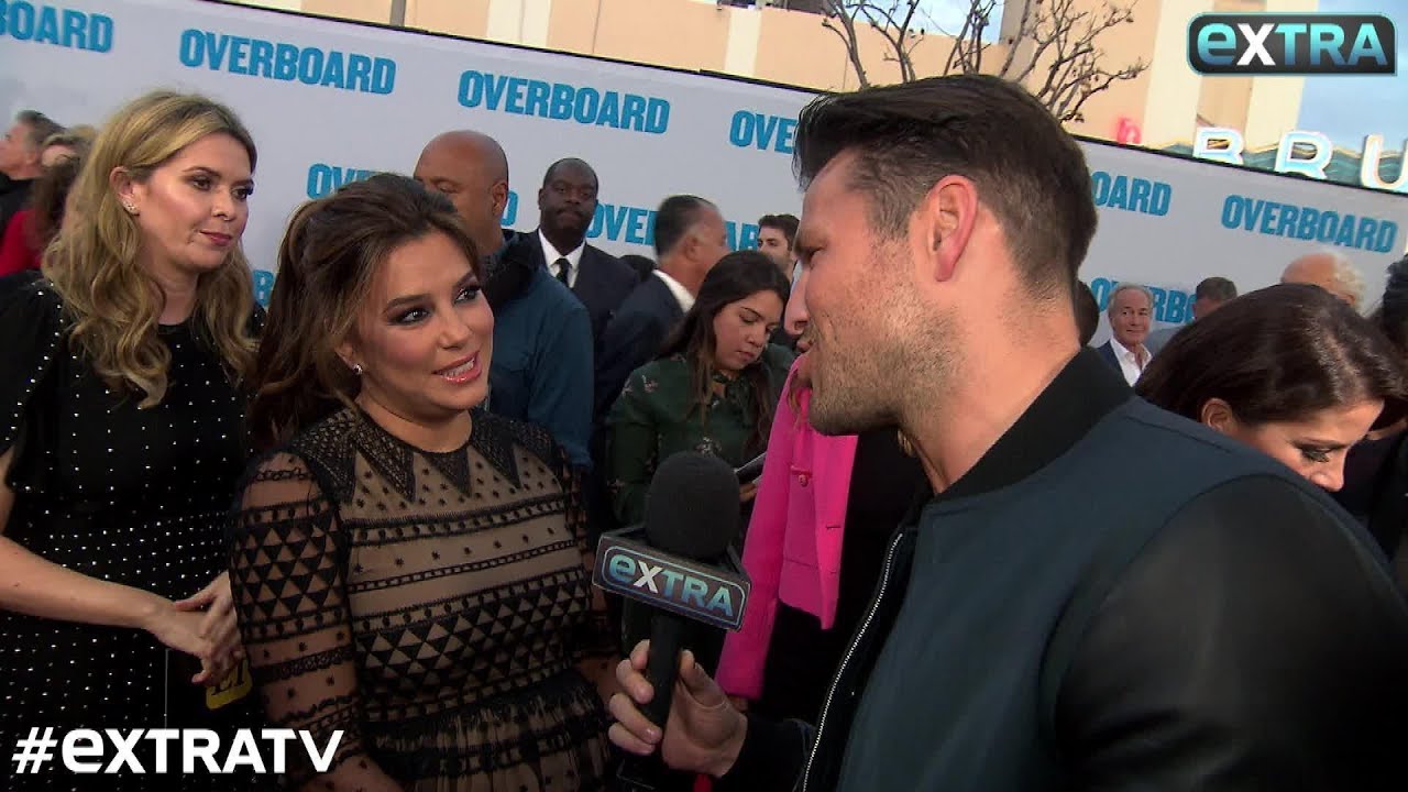 Eva Longoria Jokes About Giving Birth at ‘Overeboard’ Premiere