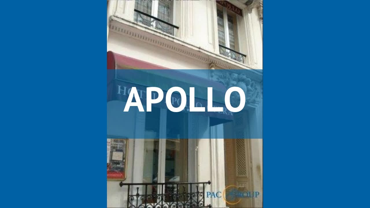 APOLLO 3* Франция Париж обзор – отель АПОЛЛО 3* Париж видео обзор
