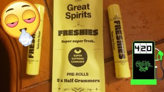 Great spirits Strain: Gelato 41 (Freshies)