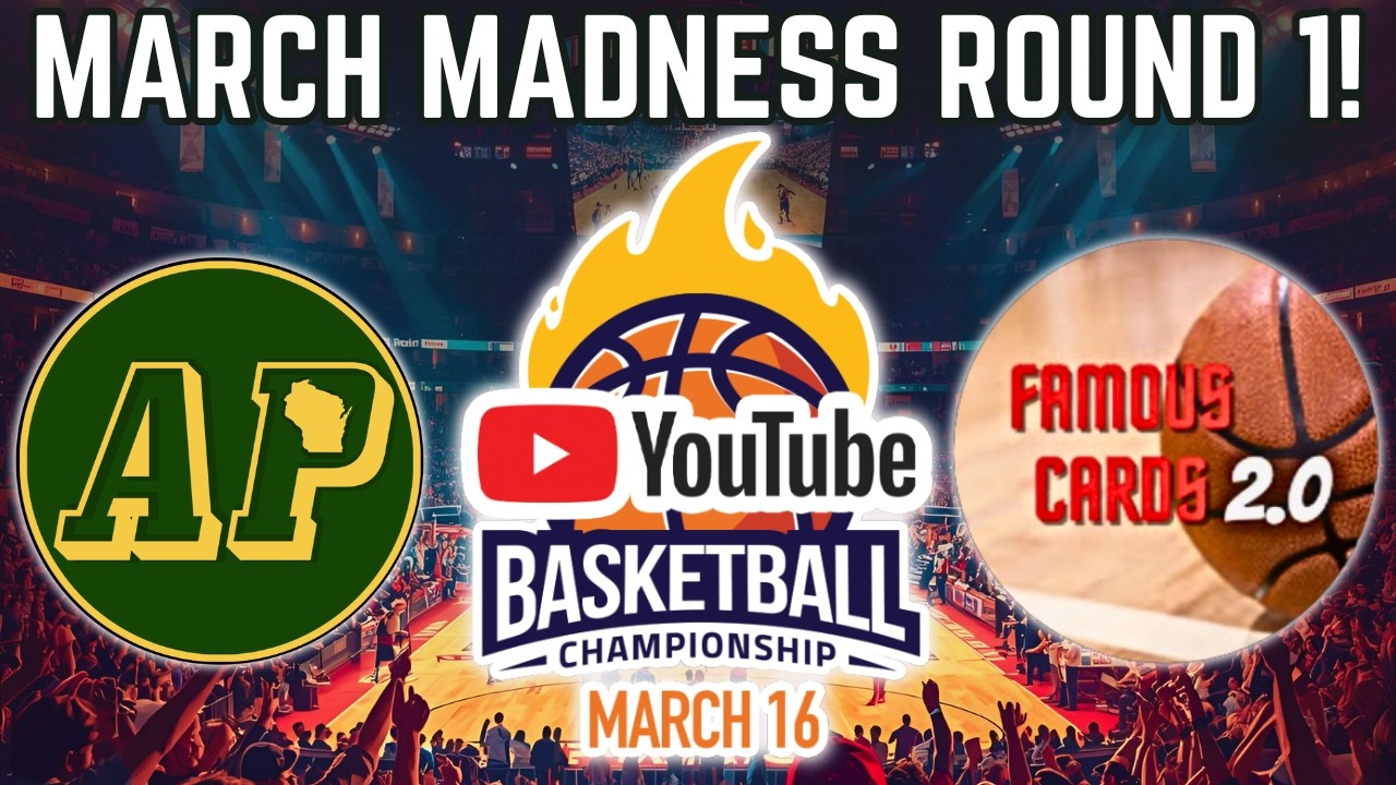 BEST BOX WINS! 2026 March Madness Basketball Championship Round 1 vs @famouscards2.0